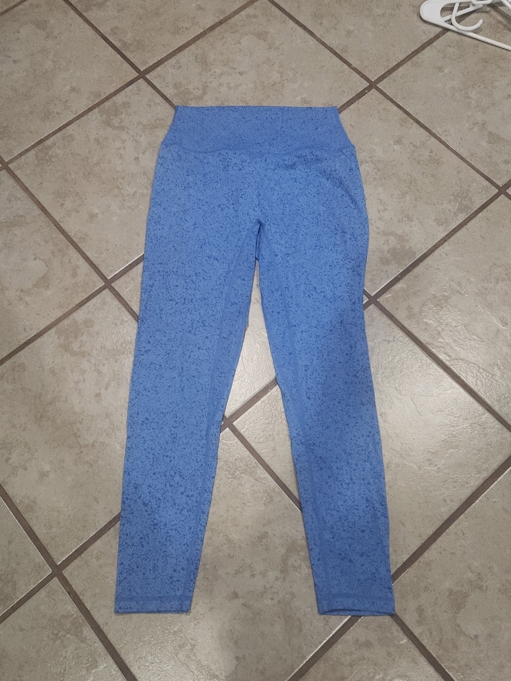 ZYIA Blue Speckled Leggings